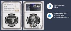 (1) 1967 Canada Silver Dollar NGC PL66 Centennial Goose Mirror-Like Fields