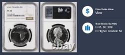 (1) 1967 Canada Silver Dollar NGC PL66 Centennial Goose Mirror-Like Fields