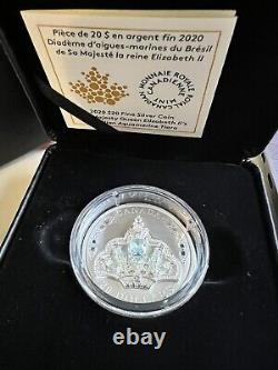 1 oz. Silver Coin? Queen Elizabeth II's Brazilian Aquamarine Tiara