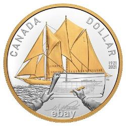 100th Anniversary of Bluenose 2021 Canada Fine Silver Proof Set -Tax Exempt