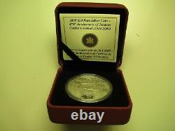 1534-2009 Proof $20 475th Ann Jacques Cartier Arrival Gaspe Canada. 9999 silver