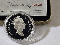 1911-2001 Canada Proof $1 Commemorative Silver Dollar 90th Anniversary