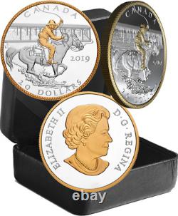 1919-2019 Victory'Calgary' Stampede Centennial $20 1OZ Silver Proof Coin Canada