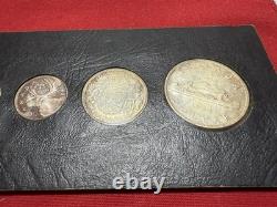1953 Canadian Proof Like Set Of 6 Silver Coins In Holder