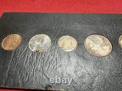1953 Canadian Proof Like Set Of 6 Silver Coins In Holder