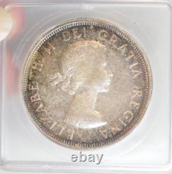1953 Ultra Gem Ms 65 Icg Proof Like Monster Toning Canadian Silver Dollar