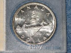 1954 Canada Silver Dollar Proof-like Brilliant Uncirculated E0727