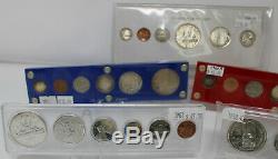 1954sf-1962 Lot Of 6 Canada Proof-like Silver Coin Sets, A026, Trends $1745