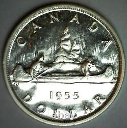 1955 Canada Proof Like Silver Dollar $1 Canadian Coin Uncirculated Elizabeth II