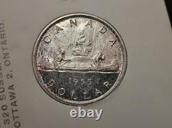 1955 Canada Royal Mint UNC Proof-like Set in OGP Holder See Pics
