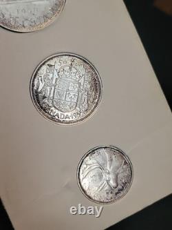 1955 Canada Royal Mint UNC Proof-like Set in OGP Holder See Pics