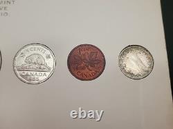 1955 Canada Royal Mint UNC Proof-like Set in OGP Holder See Pics