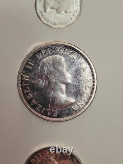 1955 Canada Royal Mint UNC Proof-like Set in OGP Holder See Pics