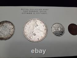 1955 Canada Royal Mint UNC Proof-like Set in OGP Holder See Pics