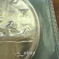 1955 Canada Silver Dollar Proof-Like Silver Coin