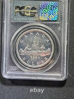 1955 Canada silver Dollar PROOF-LIKE PL64 (PCGS OGH)