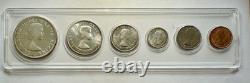 1956 Canada Proof-Like Uncirculated Silver Mint Set in Plastic Holder