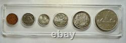 1956 Canada Proof-Like Uncirculated Silver Mint Set in Plastic Holder