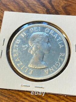 1956 Canada Silver Dollar. Choice Proof-like
