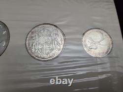 1957 Canada ProofLike Set in OGP Cardboard Holder Beautiful Set Exact Set