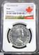 1957 Canada Silver 1 Dollar Elizabeth II Ngc Pl 64 Scarce Bu Proof Like Beauty