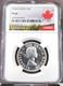 1958 Canada Silver 50 Cents Elizabeth II Ngc Pl 66 Scarce Gem Proof Like