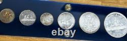 1960 1963 Canada Proof Like 6 Coins Set In Ayrclic Holders Lot of 4