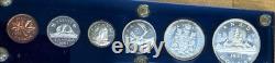 1960 1963 Canada Proof Like 6 Coins Set In Ayrclic Holders Lot of 4