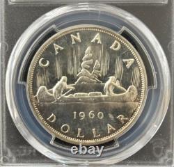 1960 Canada PCGS PL 66 S$1 Silver Dollar Prooflike Proof-Like Beautiful Coin