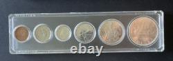 1961 Canada Proof-Like PL 6-Coin Set Silver Dollar