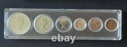 1961 Canada Proof-Like PL 6-Coin Set Silver Dollar