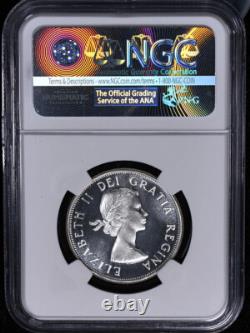 1961 Canada Silver 50 Cent NGC PL67 Cameo Proof-Like