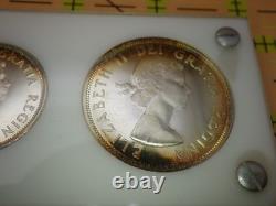 1961 Canada Silver Proof-Like Mint Set 6 Coins 1.11oz ASW Sealed Original