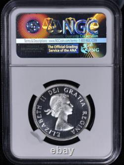1963 Canada Silver 50 Cent NGC PL67 Cameo Proof-Like