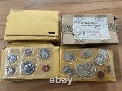 1964-66 Canada Silver Proof-Like Sets lot of 41 Sets in Cello E1375