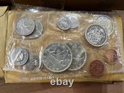 1964-66 Canada Silver Proof-Like Sets lot of 41 Sets in Cello E1375