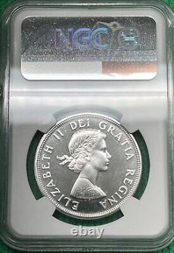 1964 Canada Silver Dollar. NGC PL 66. Proof Like