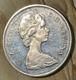 1965 CANADA UK Queen Elizabeth II Voyagers Proof-like Silver Dollar Coin