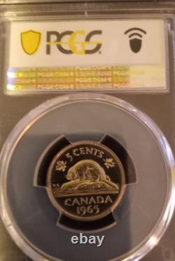 1965 Canada 6 Coin Proof Like Coin Set Canadian Mint Set 80% Silver PCGS