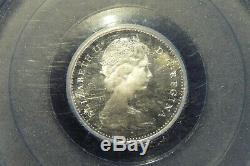 1965 Canada silver specimen SP proof ten 10 cents PCGS PR-66 Cameo