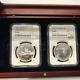 1966 $1 Large Beads Proof Like Canada Silver Dollar AND 1967 NGC PL65 LAST TWO