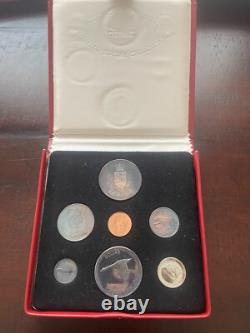 1967 2 oz CANADA Proof Coin Medal Set Rainbow Toning Silver ROYAL CANADIAN MINT