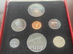 1967 2 oz CANADA Proof Coin Medal Set Rainbow Toning Silver ROYAL CANADIAN MINT