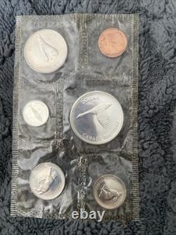 1967 CANADA SILVER PROOF LIKE MINT SET 1.11 Oz Silver Nice Cameo's