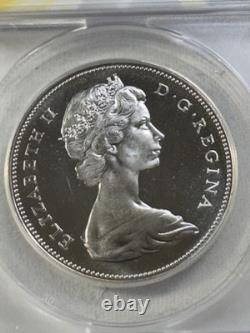 1967 Canada $1 Proof Like Silver Coin Flying Goose Graded MS 67 Cameo by ANACS