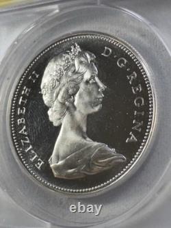 1967 Canada $1 Proof Like Silver Coin Flying Goose Graded MS 67 Cameo by ANACS