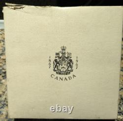 1967 Canada 7-Coin Centennial Proof Set with $20 Gold coin