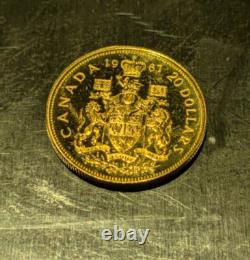1967 Canada 7-Coin Centennial Proof Set with $20 Gold coin