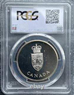 1967 Canada Silver Centennial Proof Medal, PCGS PR65CAM Cameo Blast White