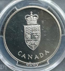 1967 Canada Silver Centennial Proof Medal, PCGS PR65CAM Cameo Blast White